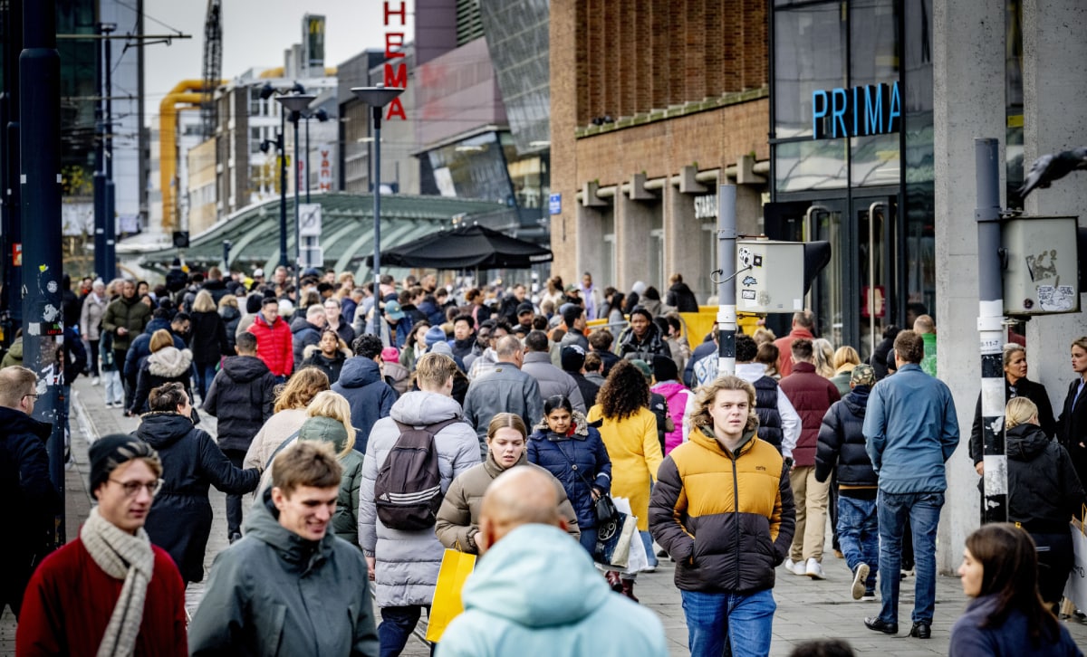 Winkelstraat in Rotterdam ANP