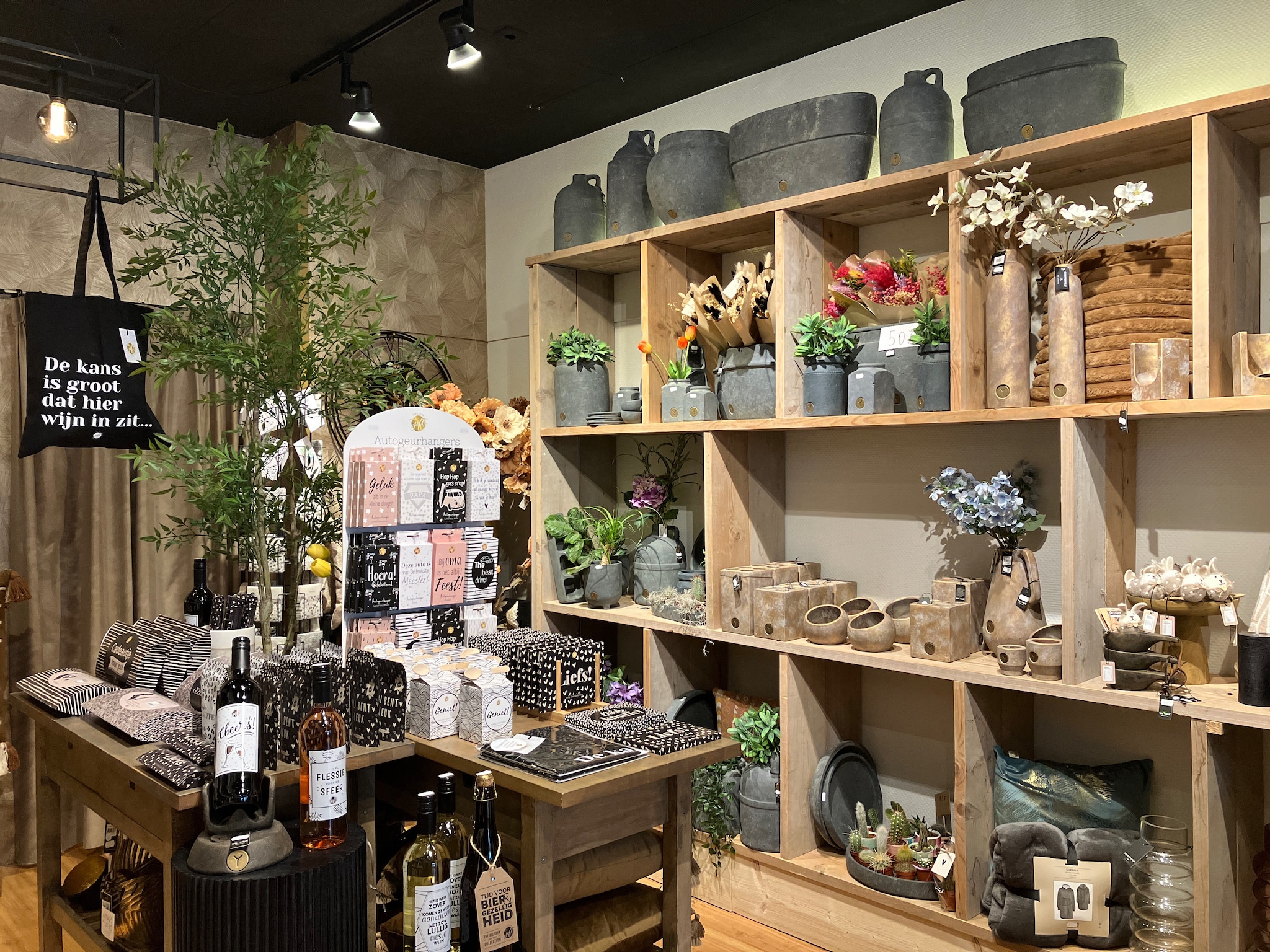 Woonaccessoires, zijden en droogbloemen, en leuke cadeaus: alles om jezelf of een ander te trakteren Cathalijne van Oort