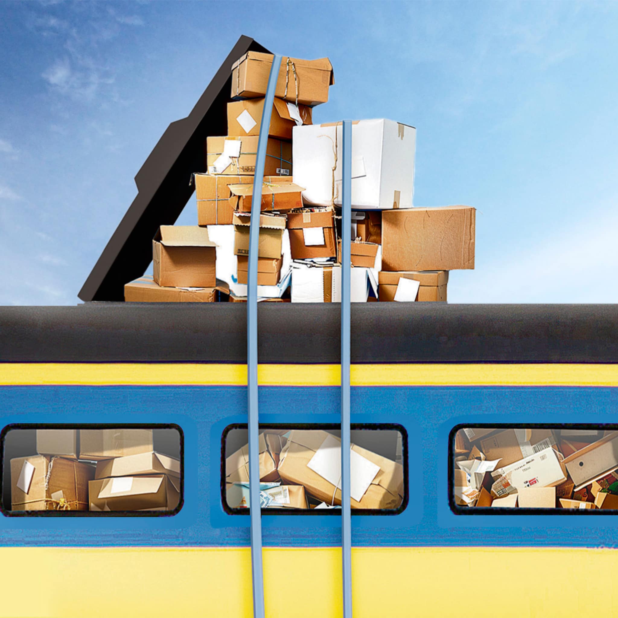 bevoorrading winkels in toekomst met gewone trein zo ontlast je binnenstad en snelweg
