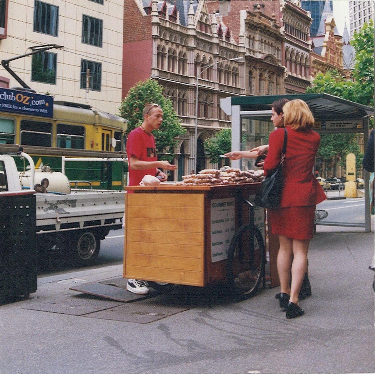 Diederick van Merkestijn toen hij nog actief was in Melbourne