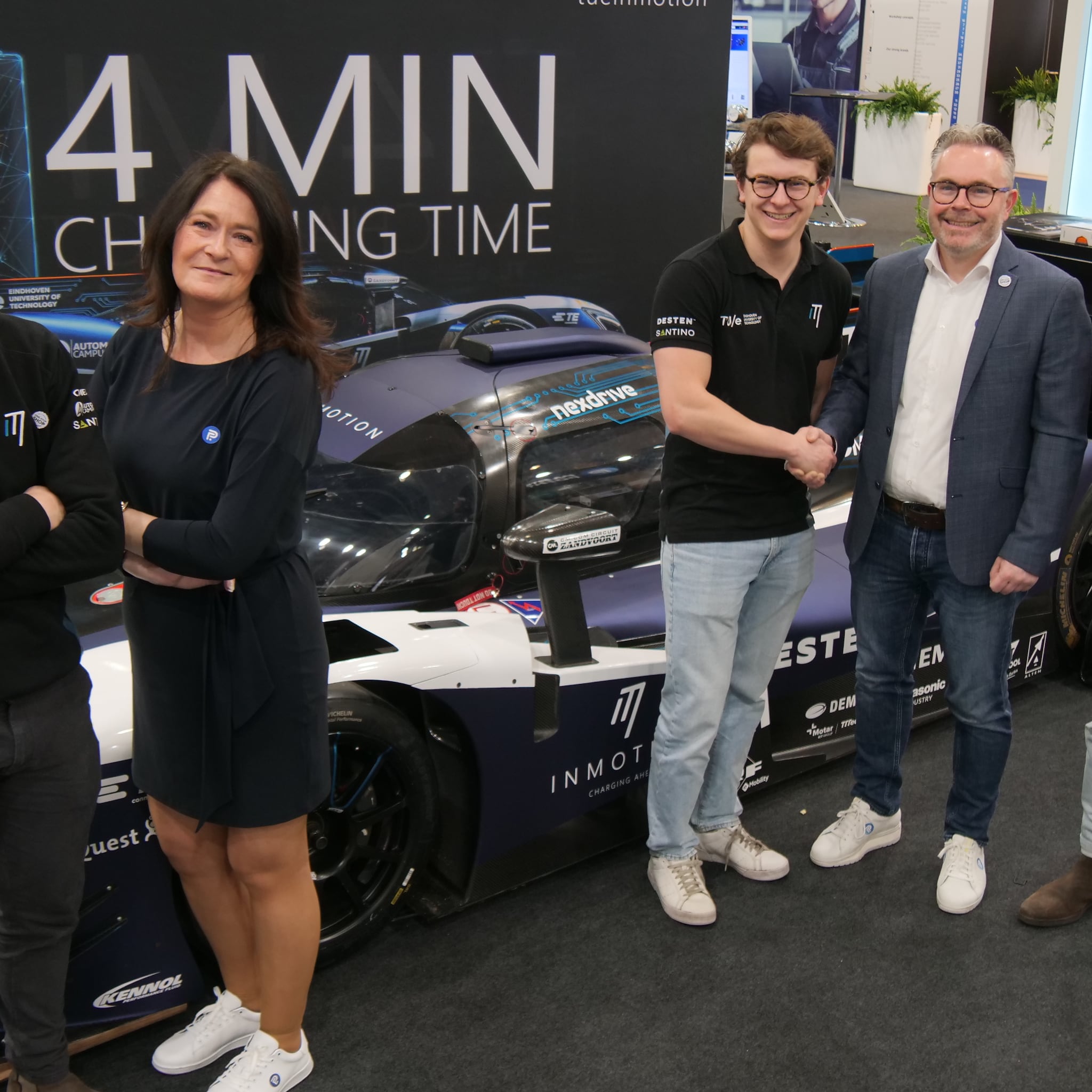 nexdrive wil met tu studenten unieke elektrische raceauto bouwen