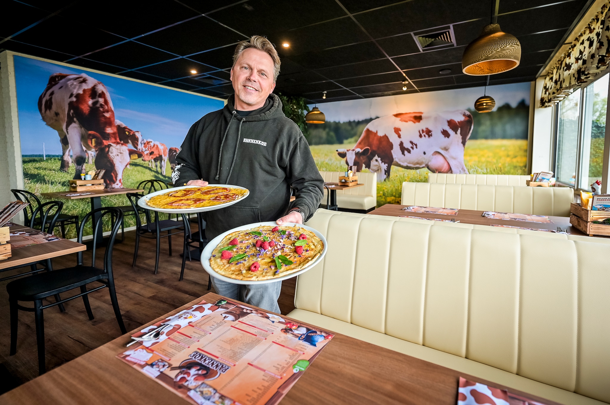 Joost Suijten is de geestelijk vader van de groeiende restaurantketen Pannenkoe Joost Suijten is de geestelijk vader van de groeiende restaurantketen Pannenkoe. Foto: Jan Kok