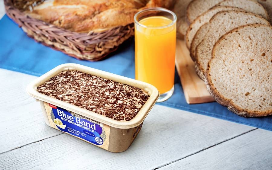 Boter met hagelslag Blue Band