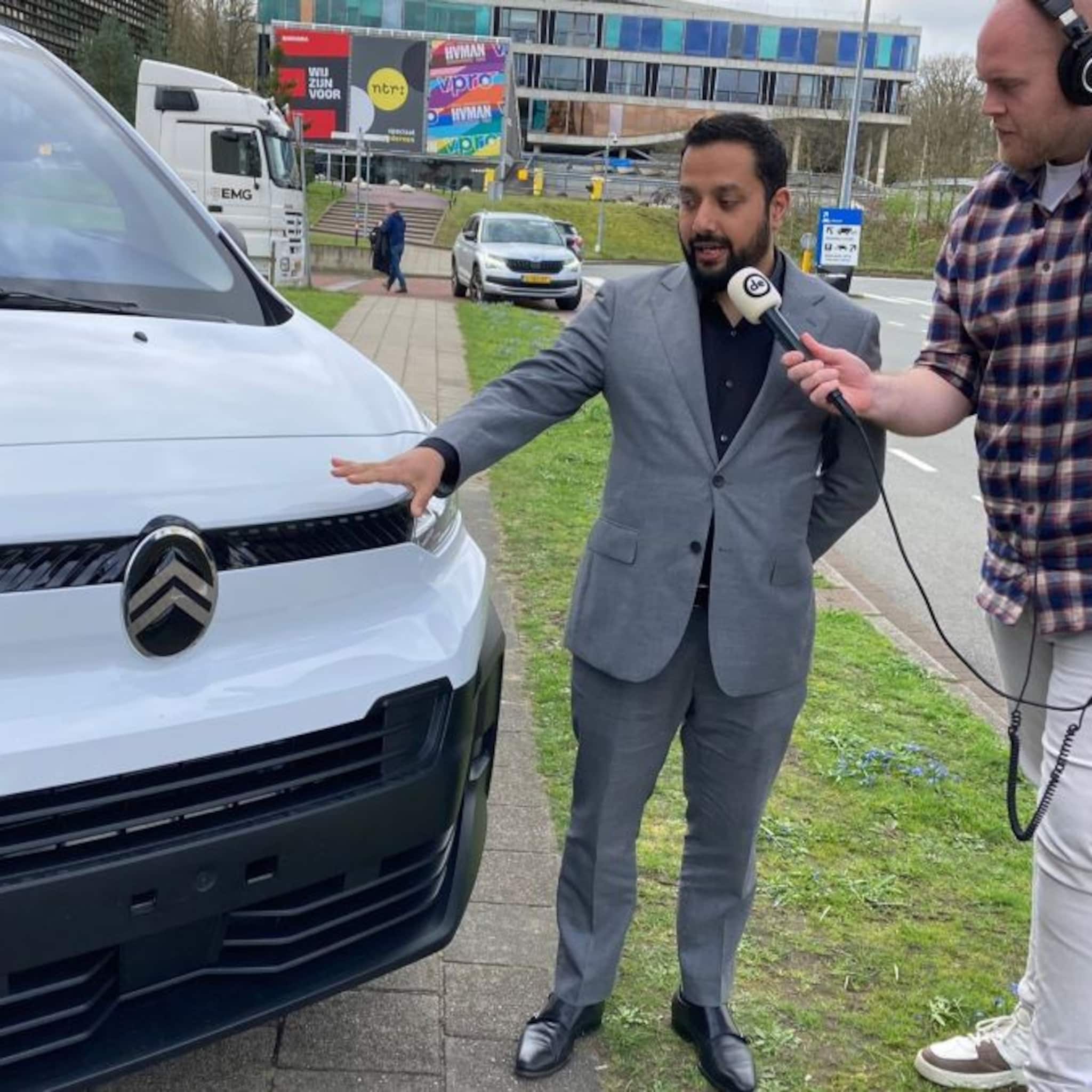 primeur de eerste citroen jumpy met nieuw logo in de ondernemer live