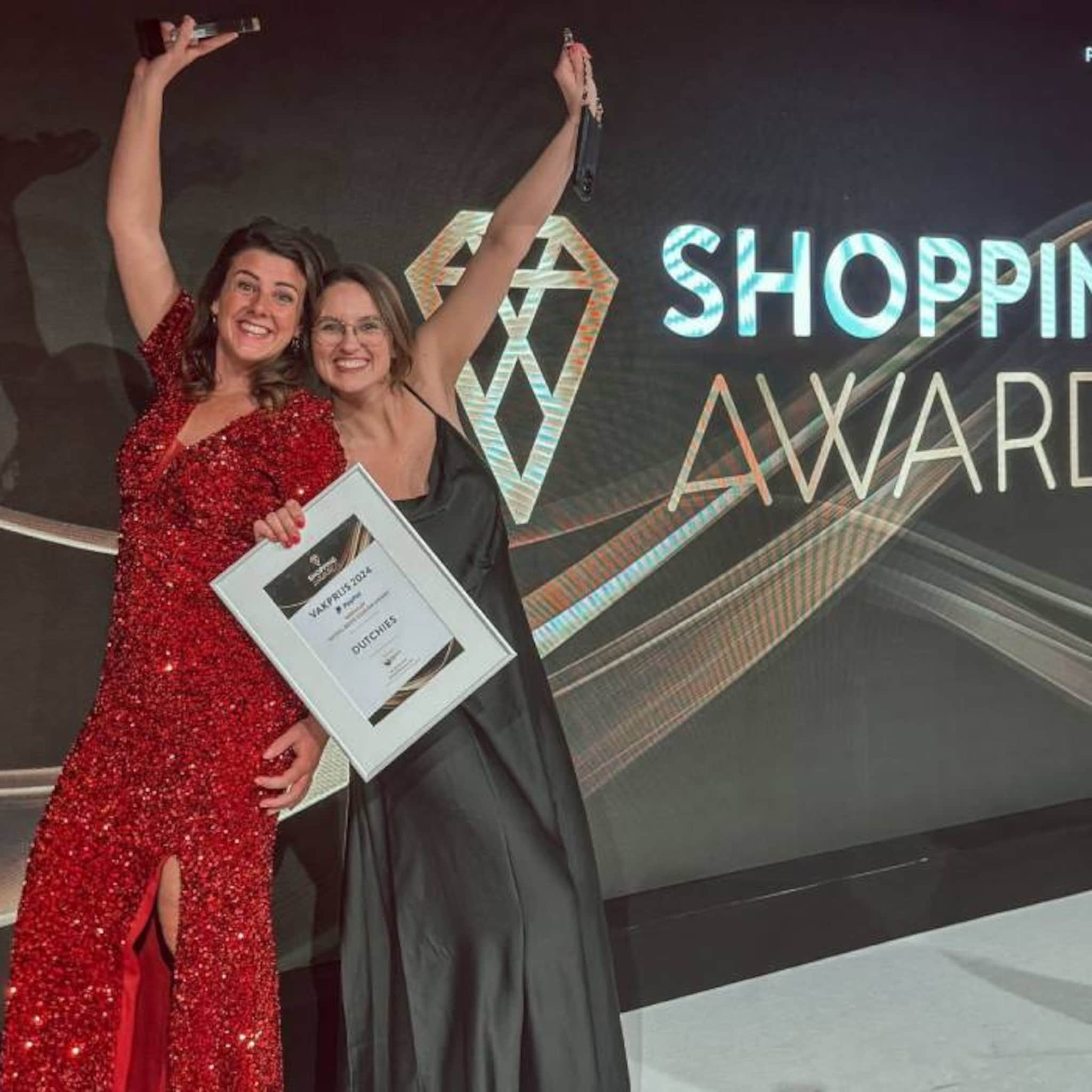telefoonhoesjes en straps webwinkel dutchies is beste starter tijdens shopping awards