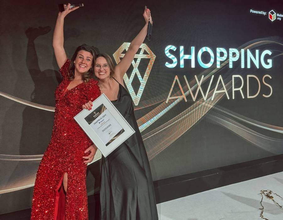 Dutchies wint Beste Starter-Award Shopping Awards