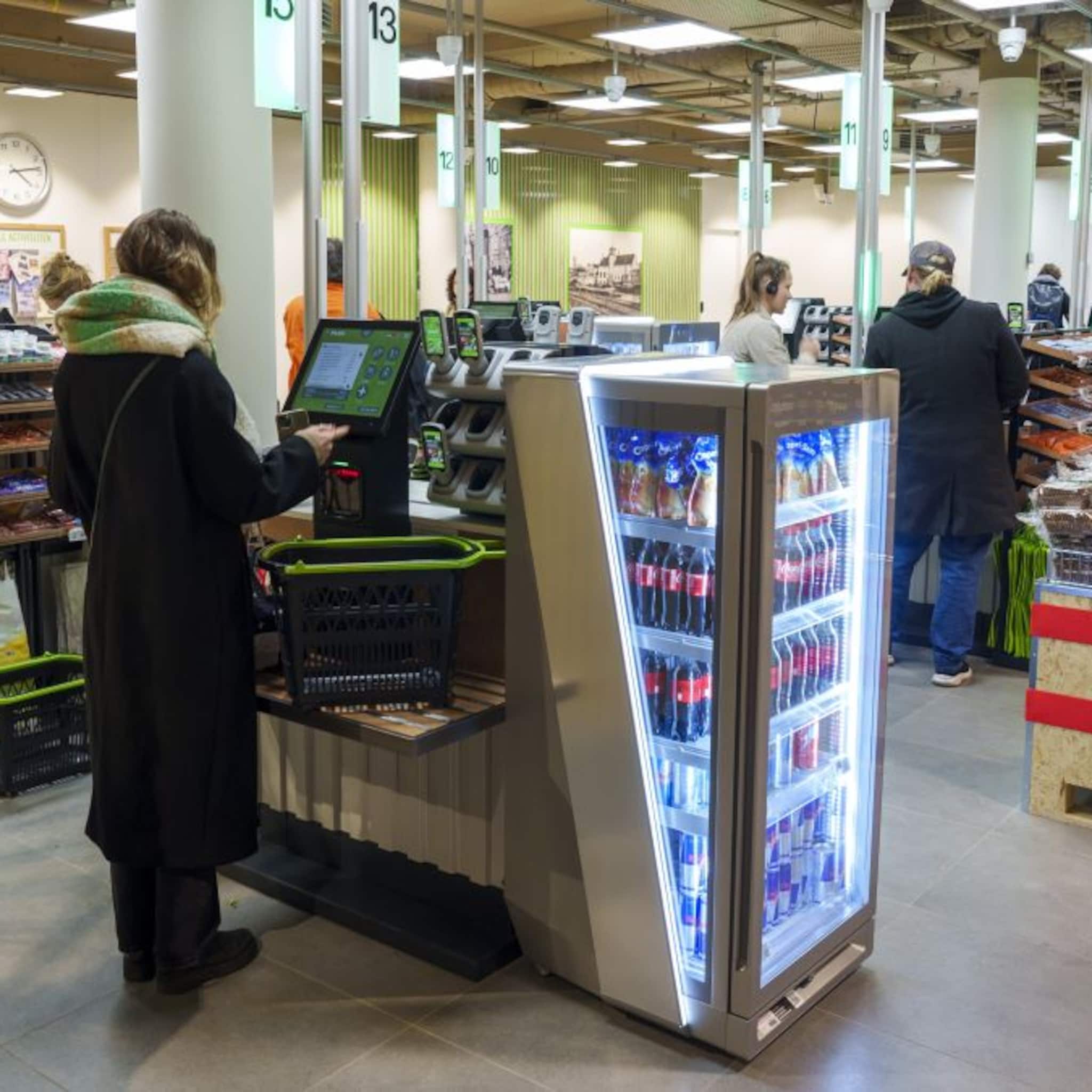 zelfscankassa wint het steeds vaker van de ouderwetse kassa
