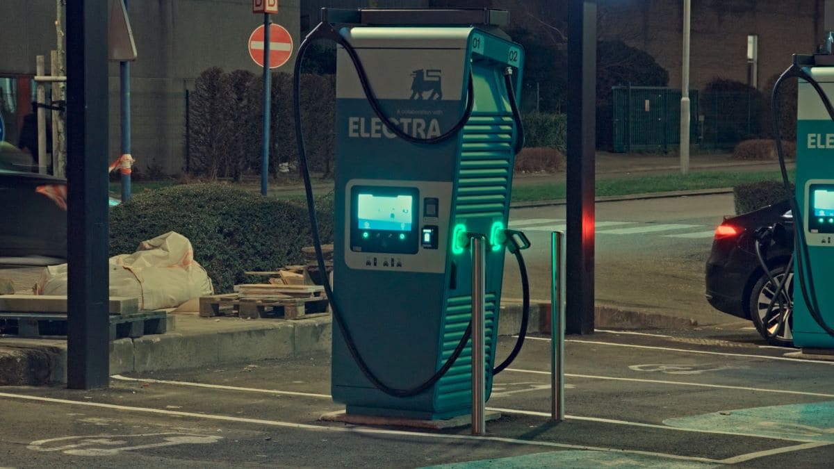 Een Electra-laadstation in Brussel. Foto: Shutterstock Een Electra-laadstation in Brussel. Foto: Shutterstock