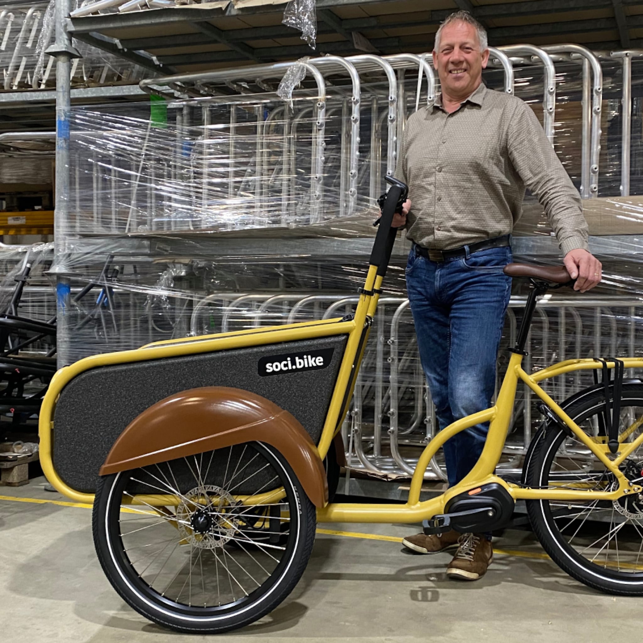 bakfietsmaker socibike is de babboe concurrent met een sociaal gezicht