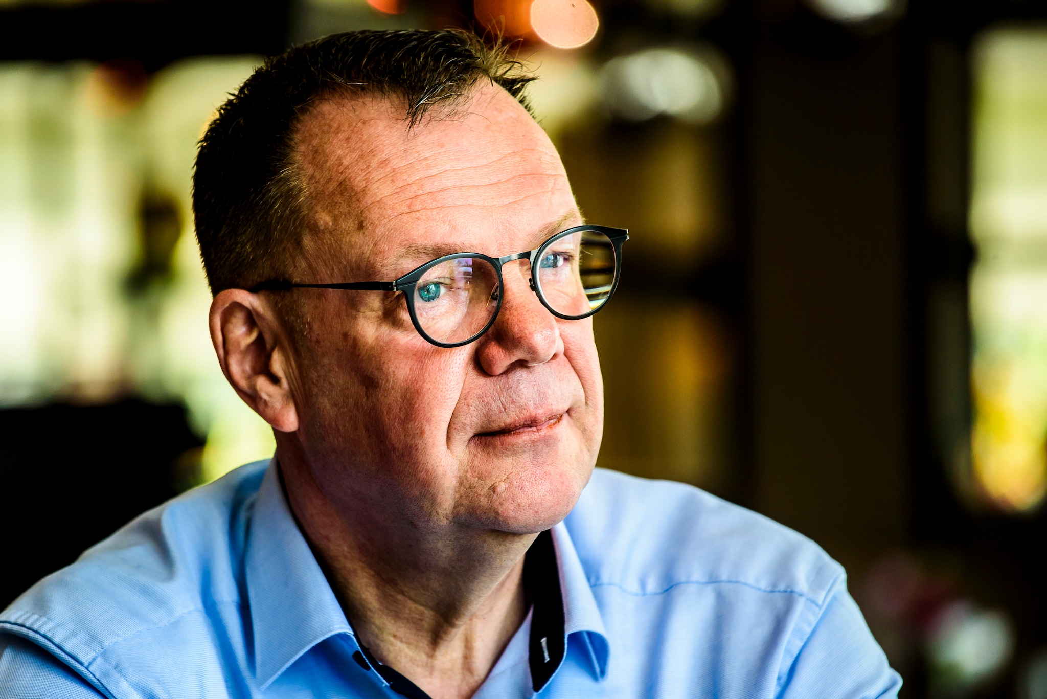 Marc Schulten uit Enschede, directeur van Warsteiner Benelux. Reinier van Willigen