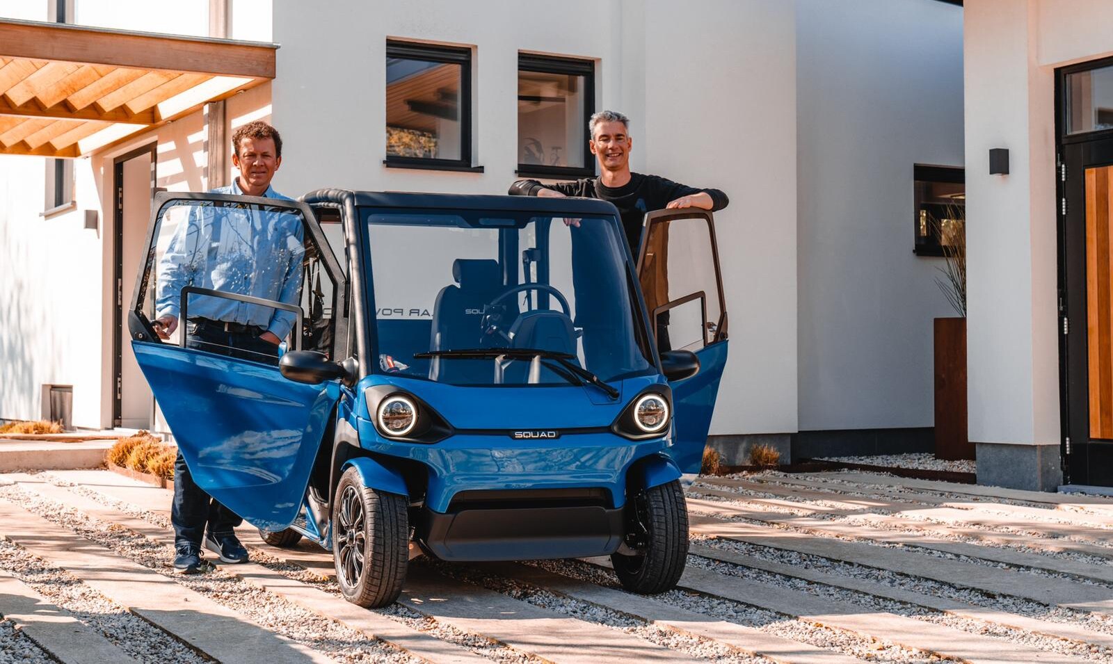 Squad Mobility Robert (links) en Chris (rechts) Foto: Squad Mobility