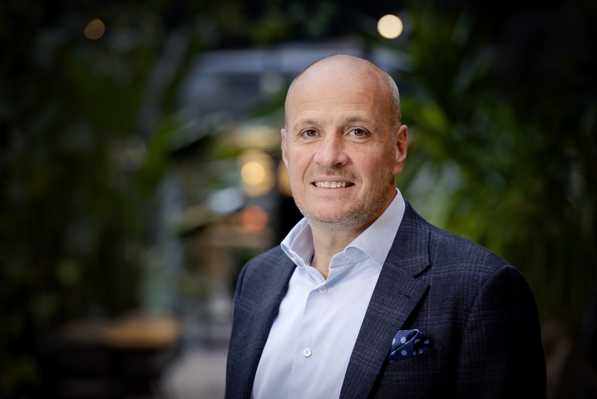 VEGHEL - Portret van Frits van Eerd, Topman van Jumbo Supermarkten. ANP ROBIN VAN LONKHUIJSEN ANP