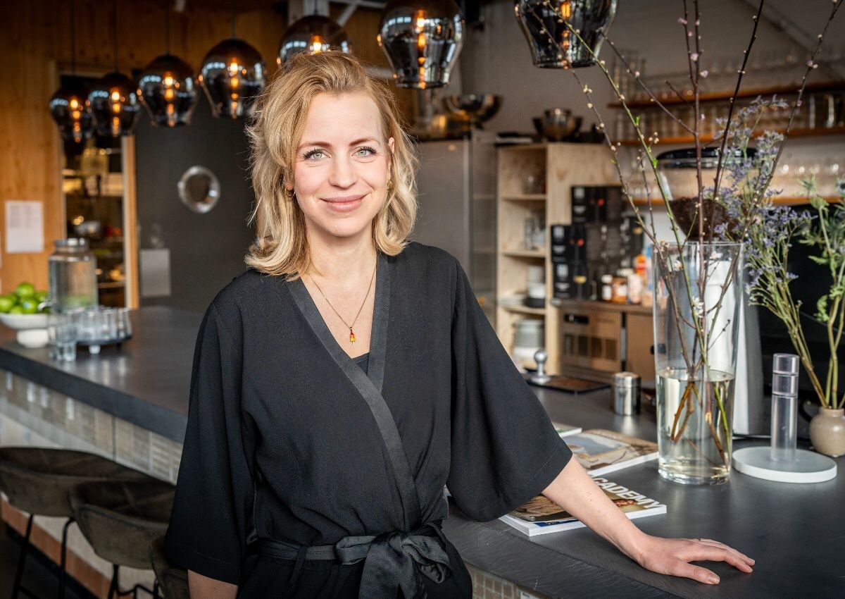 Maartje Nelissen wil mensen op een laagdrempelige manier kennis laten maken met plantaardig eten. Foto: Terence Loos