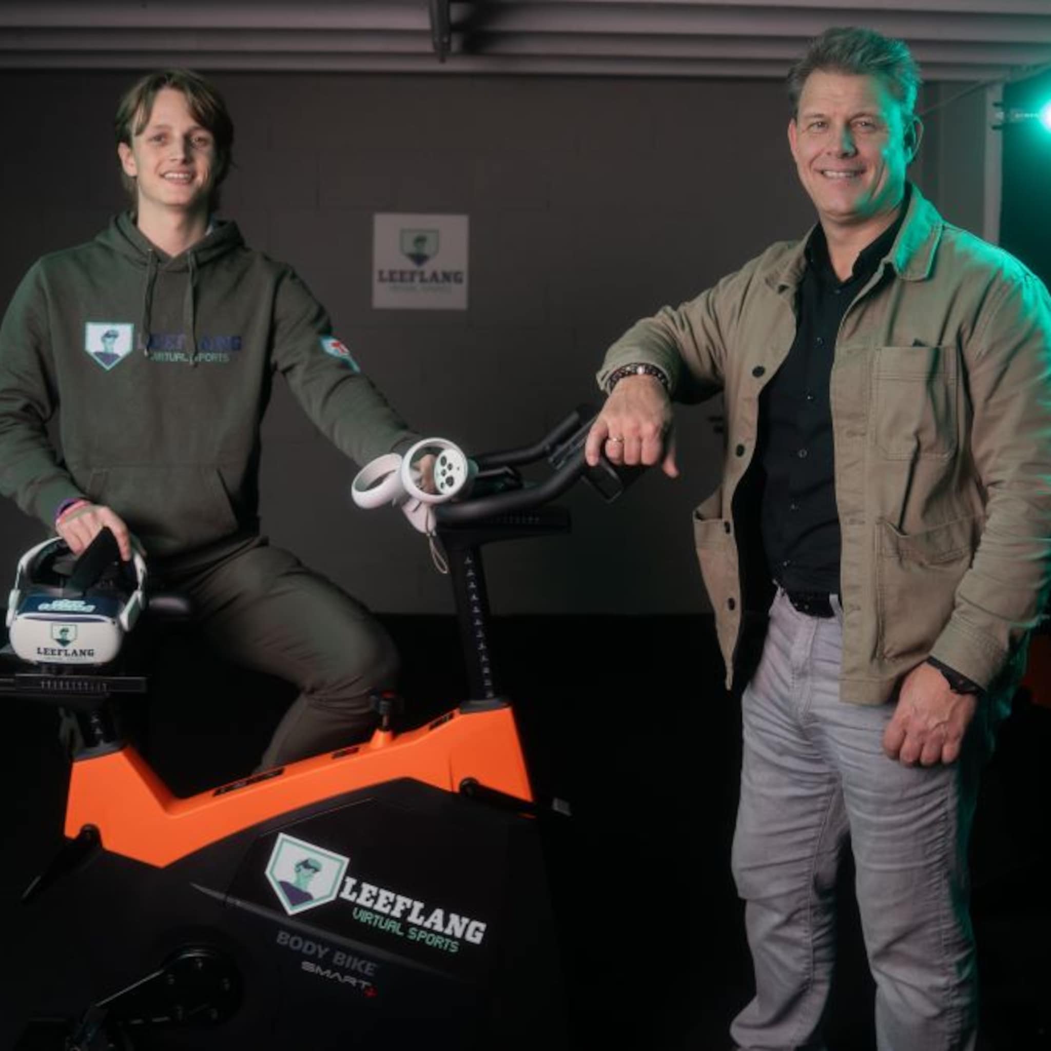 vader en zoon leeflang lanceren innovatief sport en gamingconcept gameactive