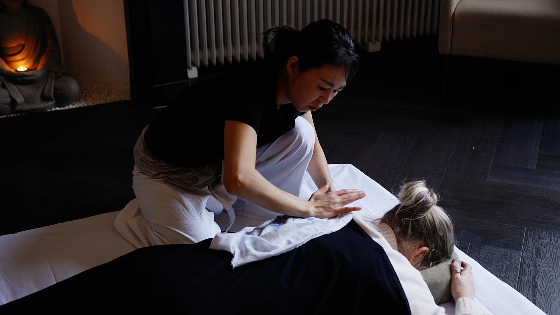 Shiatsu massage eigen beeld