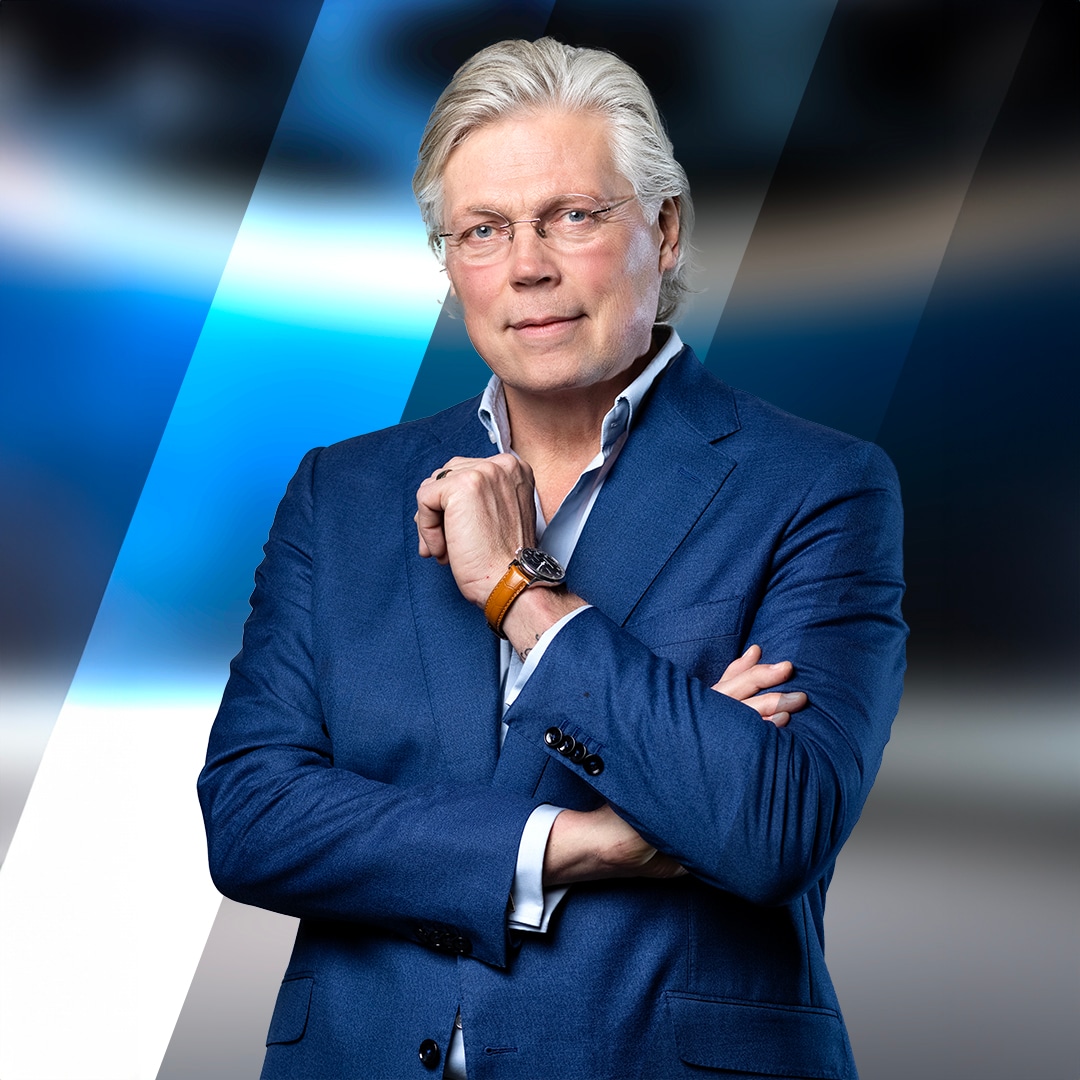 Roelof Hemmen Roelof Hemmen presenteert het radioprogramma Impact Fair Live, van De Ondernemer en BusinessWise. Foto: Dirk-Jan van Dijk.