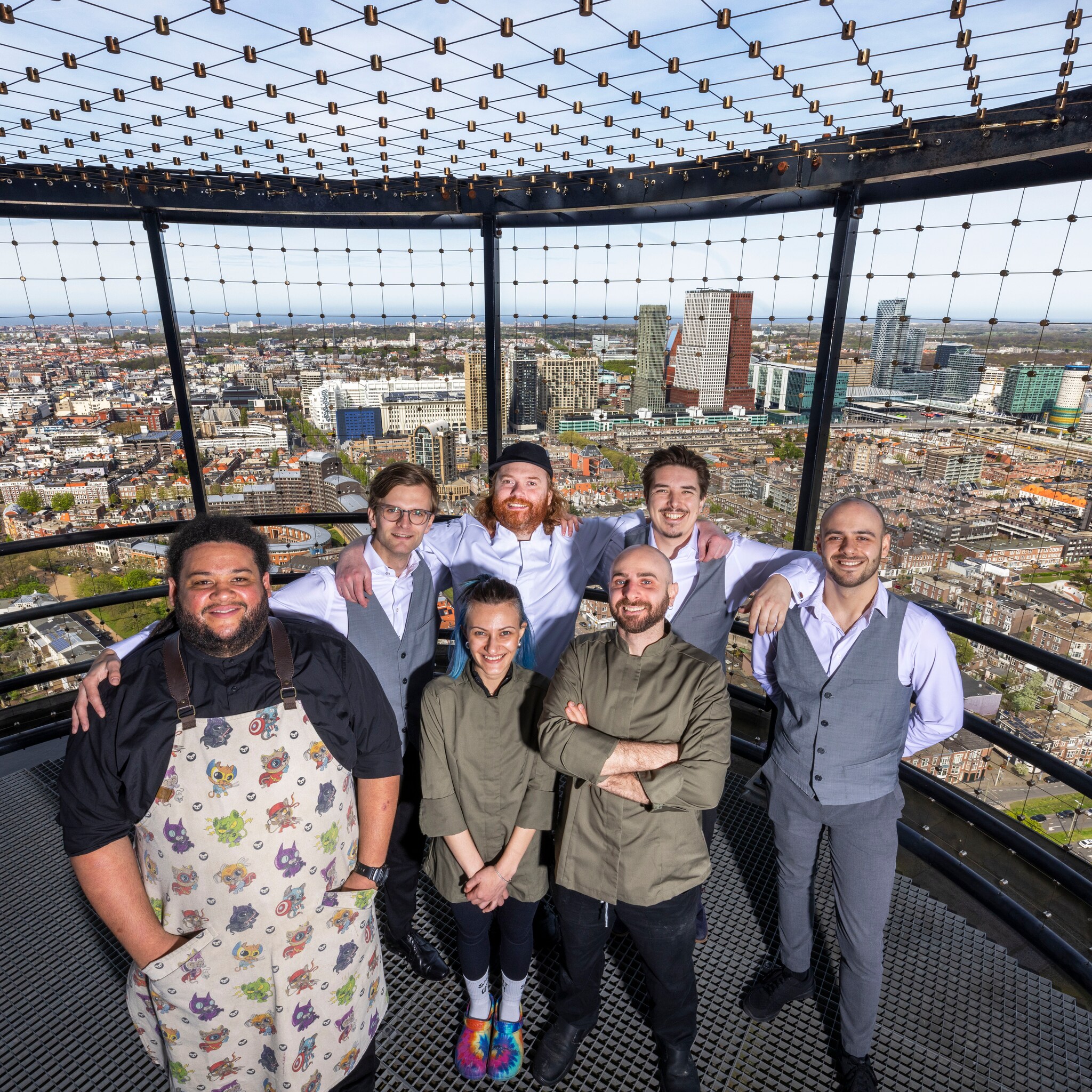 hoogste restaurant van nederland opent deuren het is hier echt een beleving