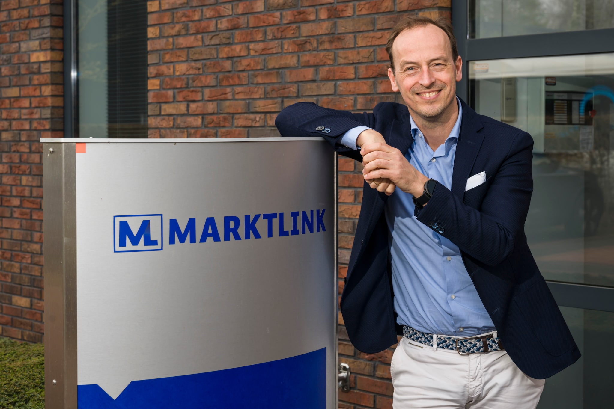 #NLBEELD#  DO20240408 - DEVENTER - Portret van Fredrik Jonker van Marktlink. Foto’s bij verhaal over nieuwe vestiging in Hengelo.EDITIE: DE ONDERNEMERFOTO: Lars Smook LS20240408 Lars Smook
