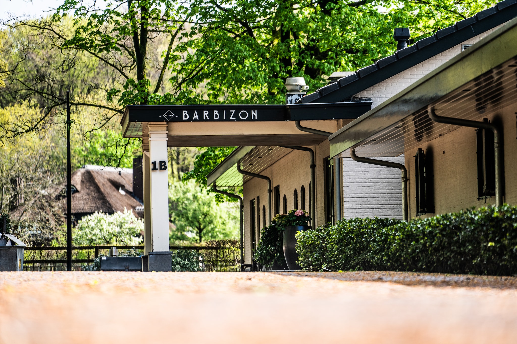 Bistro Barbizon in Oosterbeek is gesloten. Rolf Hensel
