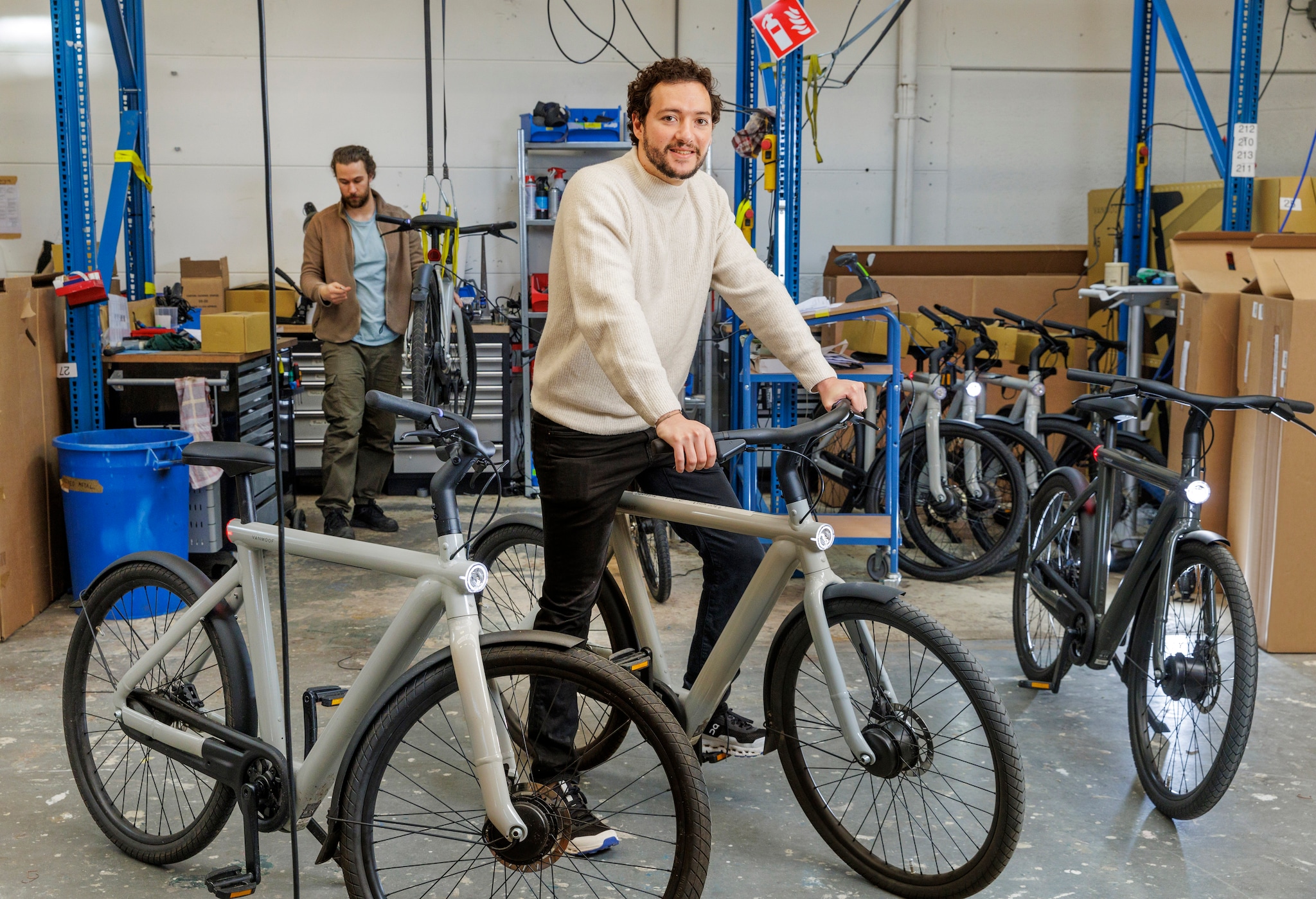 Eliott Wertheimer, de nieuwe directeur van VanMoof. Marco Okhuizen
