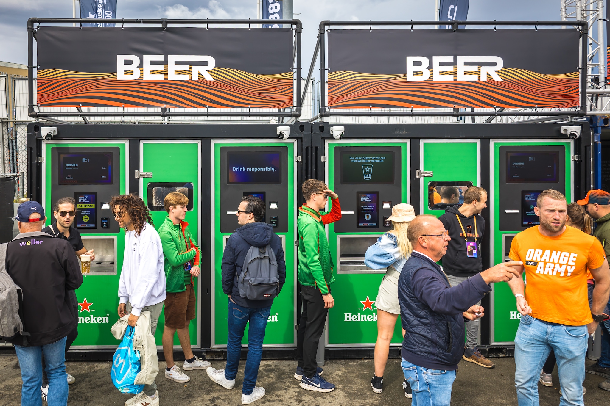 De BierMate bij de Dutch Grand Prix. Ralph Sidler