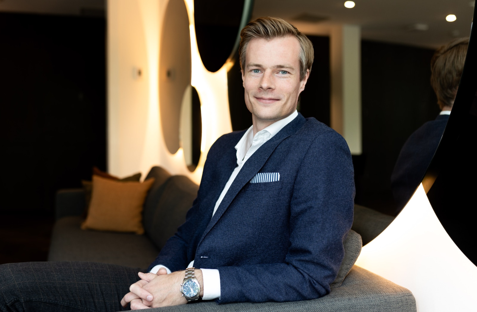 Edo Huisman, private banker bij Delen Private Bank Edo Huisman, private banker bij Delen Private Bank Foto: Nina Schollaardt