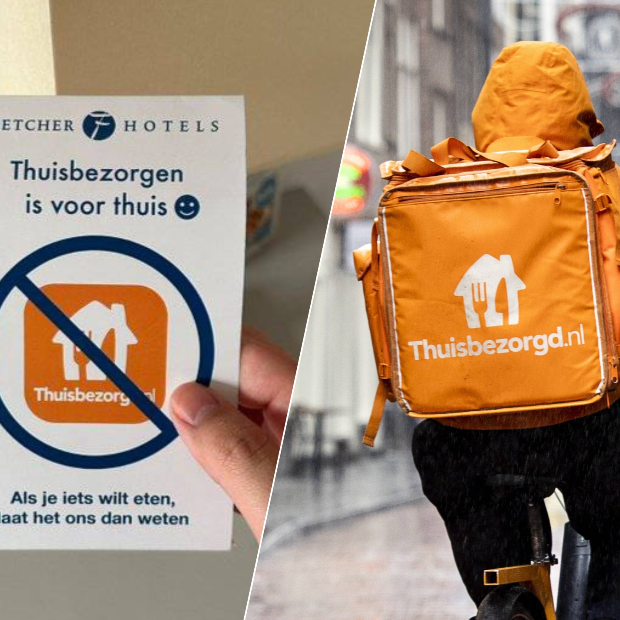 fletcher hotels zorgt voor discussie verboden terrein voor thuisbezorgd