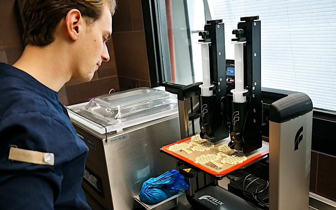 3D foodprinter. 3D foodprinter | foto BUNKR