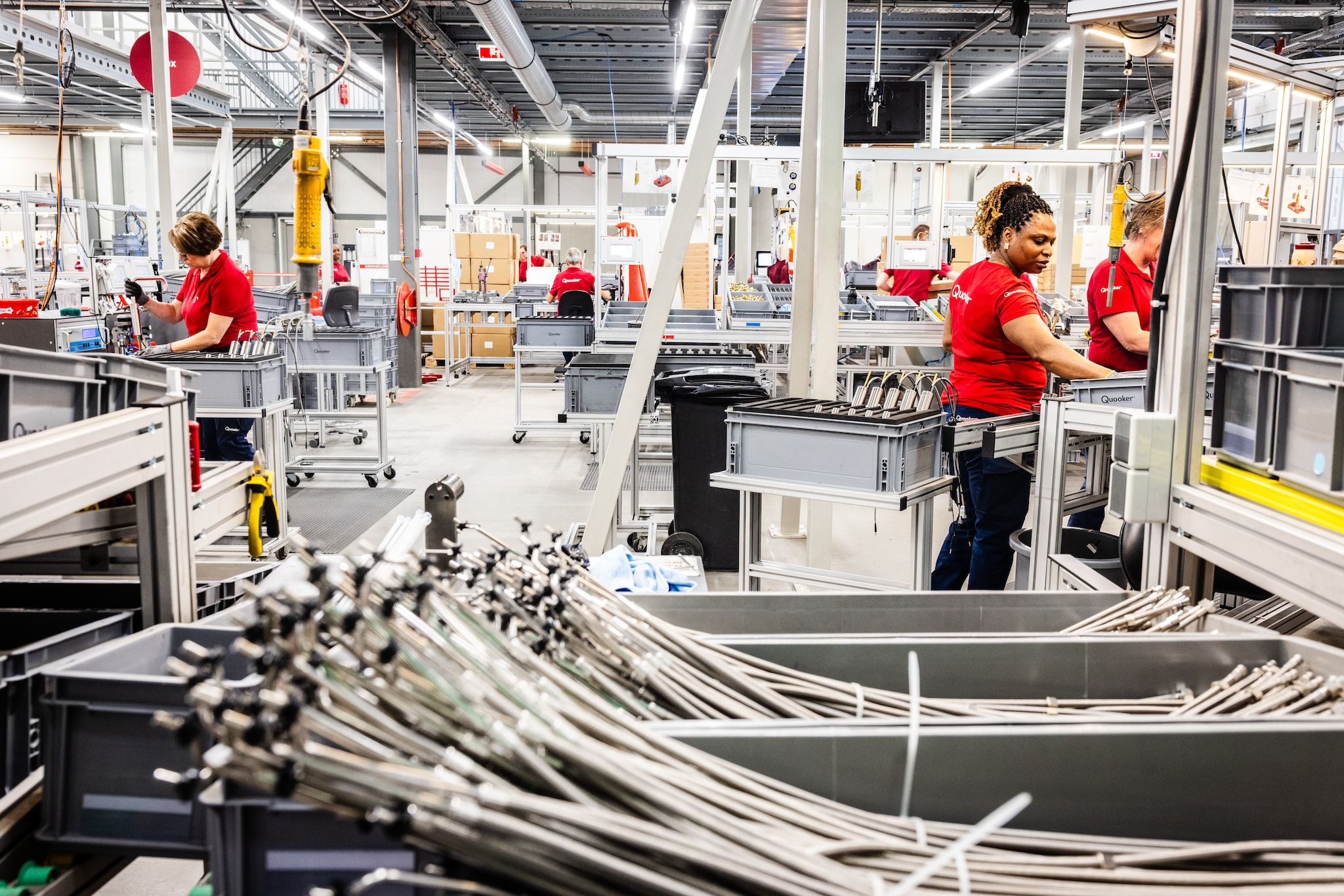 Quooker exporteert naar zestien landen. Quooker exporteert naar zestien landen.  Foto: Jeffrey Groeneweg