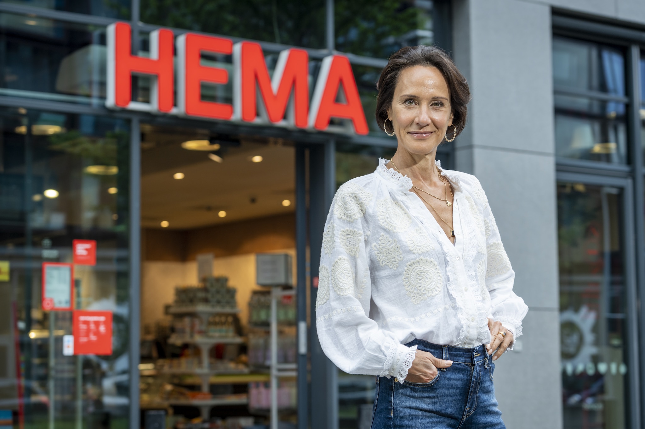 Portret van Saskia Egas Reparaz, ceo van warenhuisketen Hema. Portret van Saskia Egas Reparaz, ceo van warenhuisketen Hema. Foto: ANP
