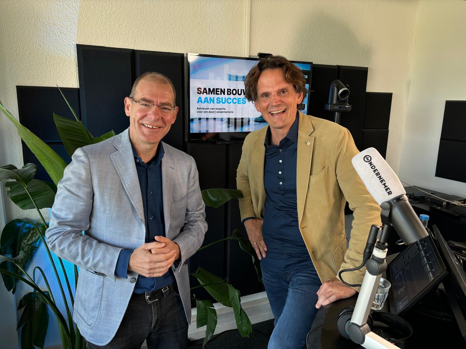 Menno Snel (links) en Gerben van Driel Menno Snel (links) en Gerben van Driel Foto: De Ondernemer