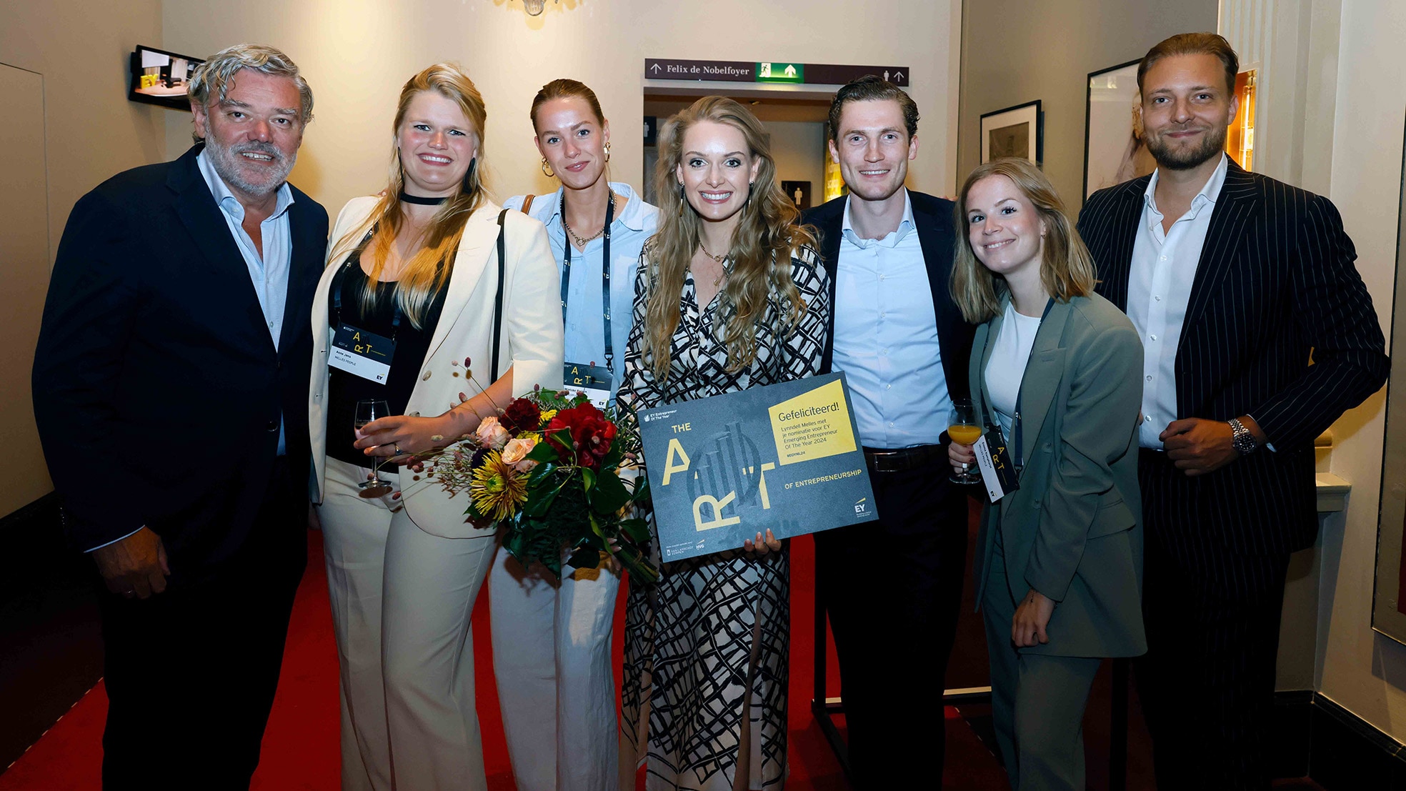 De genomineerden voor de EY Entrepeneur of the Year Award 2024. Foto: Roy Borghouts De genomineerden voor de EY Entrepeneur of the Year Award 2024. Foto: Roy Borghouts