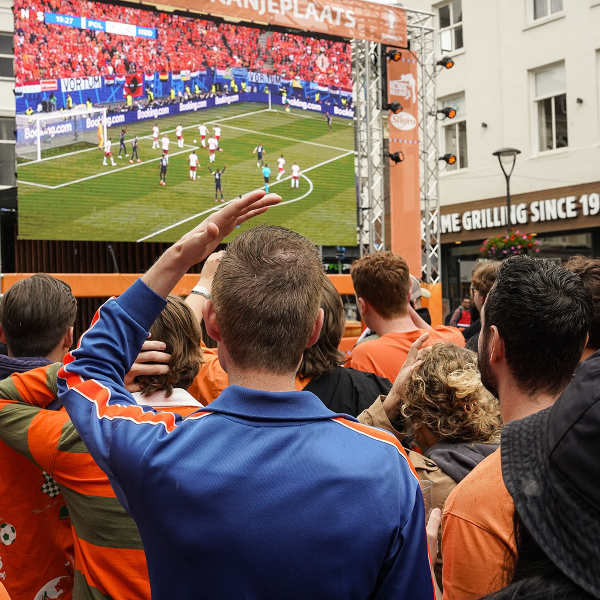 oranje schermen ek voetbal ondernemers nos heffing