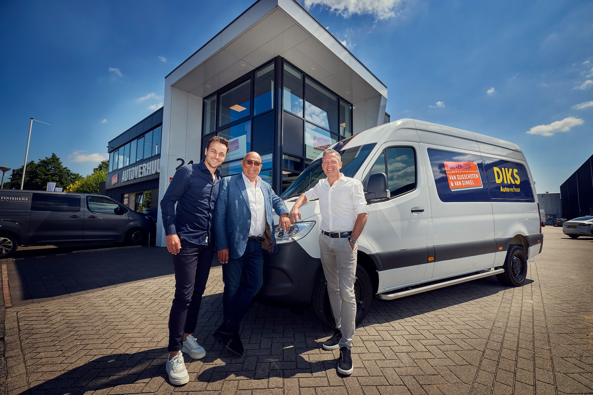 Van links naar rechts: Niels Diks, Ronald Diks, Gerard Spoor. Foto: Bastiaan Musscher Bastiaan Musscher. Van links naar rechts: Niels Diks, Ronald Diks, Gerard Spoor.
