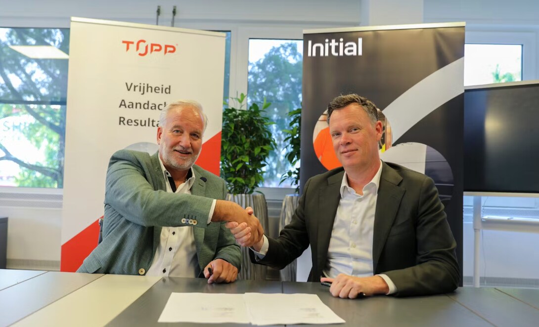 Initial Nederland sluit zich aan bij TOPP. Eigen beeld Eigen beeld. Initial Nederland sluit zich aan bij TOPP