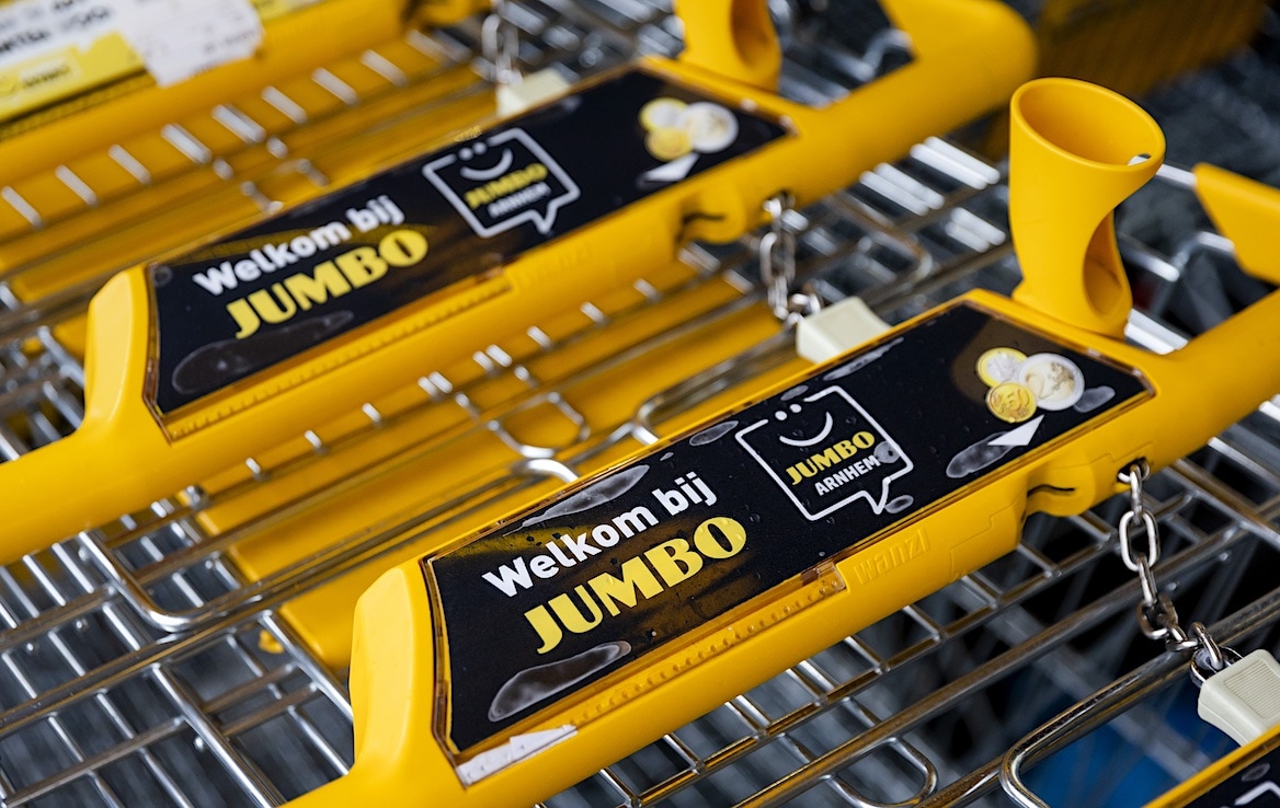 Winkeldiefstal bij Jumbo fors gedaald na extra maatregelen. ANP | Winkeldiefstal bij Jumbo fors gedaald na extra maatregelen.