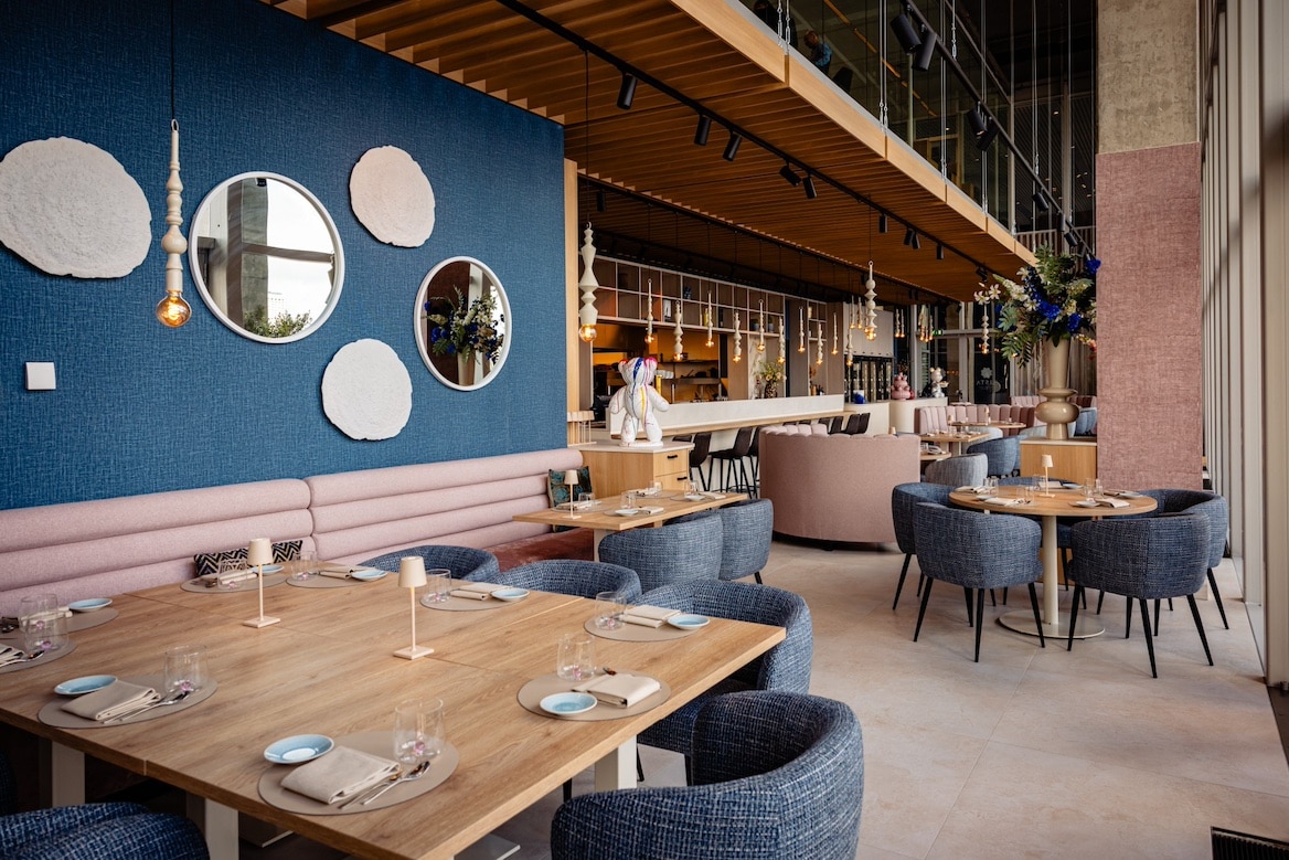 Interieur Restobar Vista Rotterdam. Foto: Lyan von Furth Interieur Restobar Vista Rotterdam. Foto: Lyan von Furth