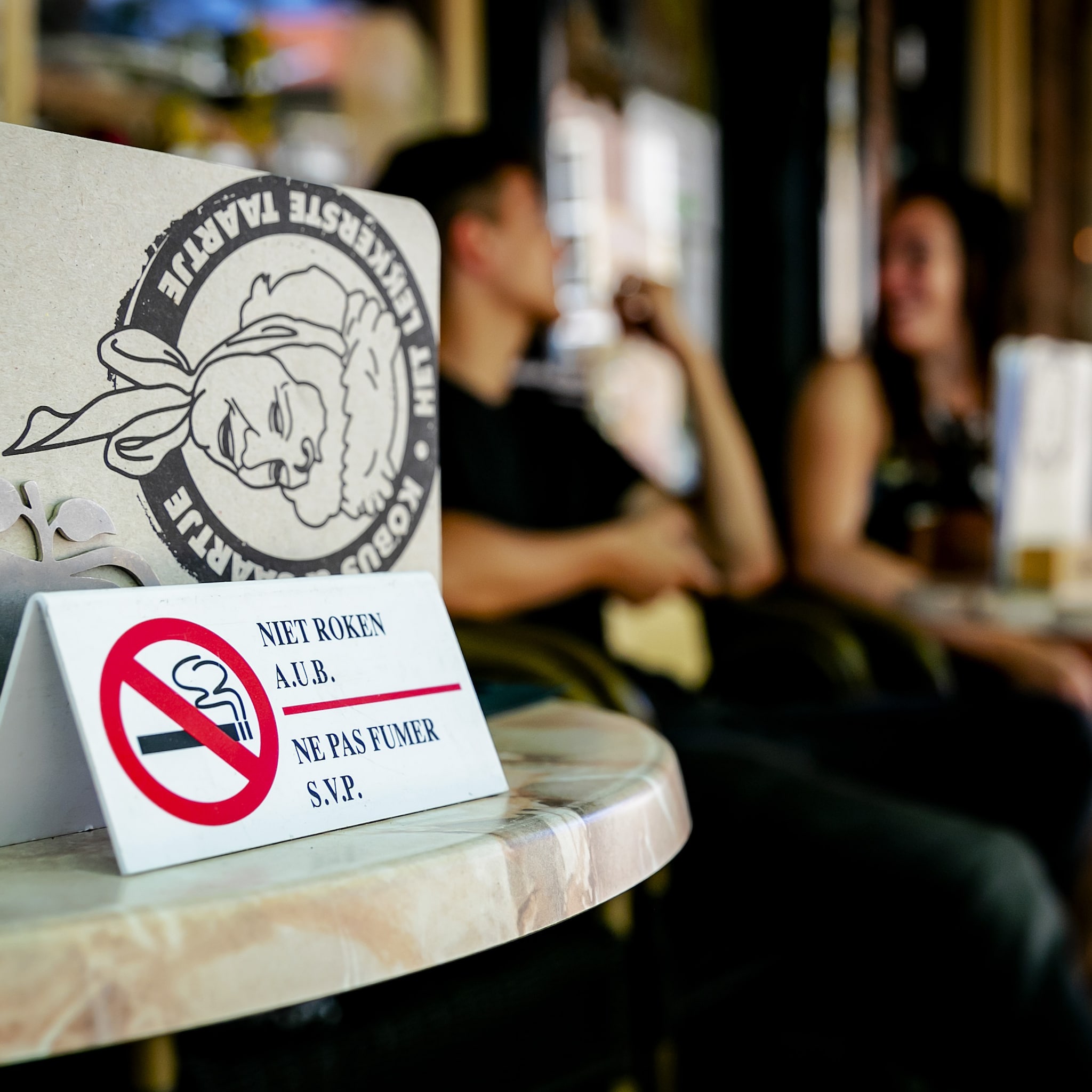 rookvrij terras horeca winkel van sinkel