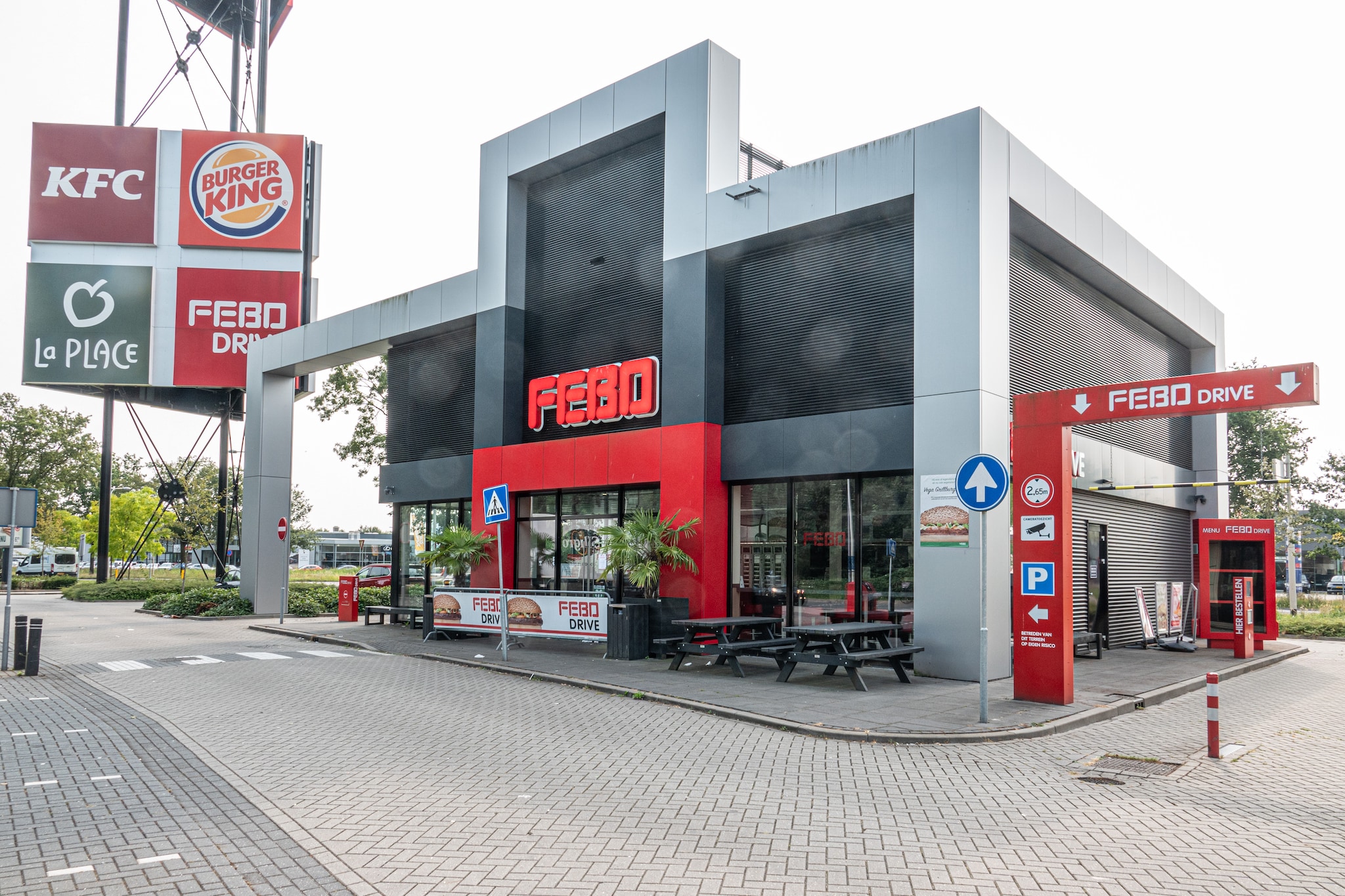 Het Febo-filiaal op het foodcourt in Zwolle zit dicht. Het Febo-filiaal op het foodcourt in Zwolle zit dicht. Foto: Frans Paalman