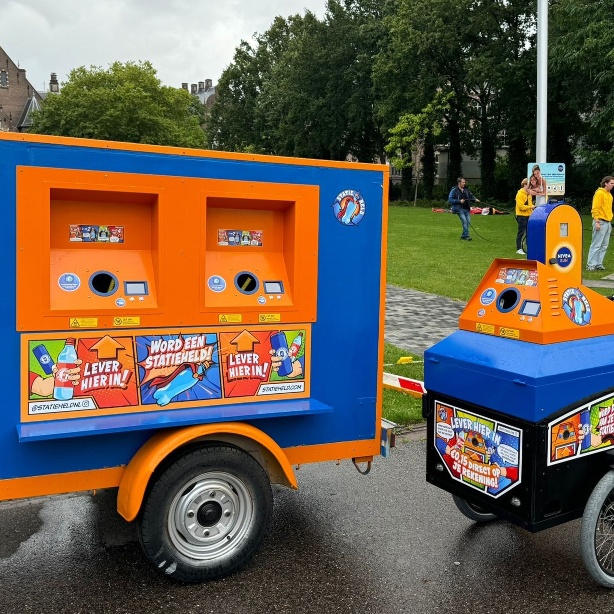 statieheld blikjes flesjes automaat ede valerie van zuijlen