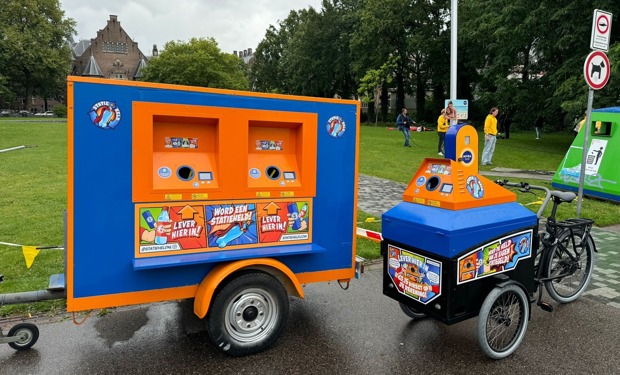 Statieheld biedt dé oplossing voor het recyclen van blikjes. Statieheld | Statieheld biedt dé oplossing voor het recyclen van blikjes.