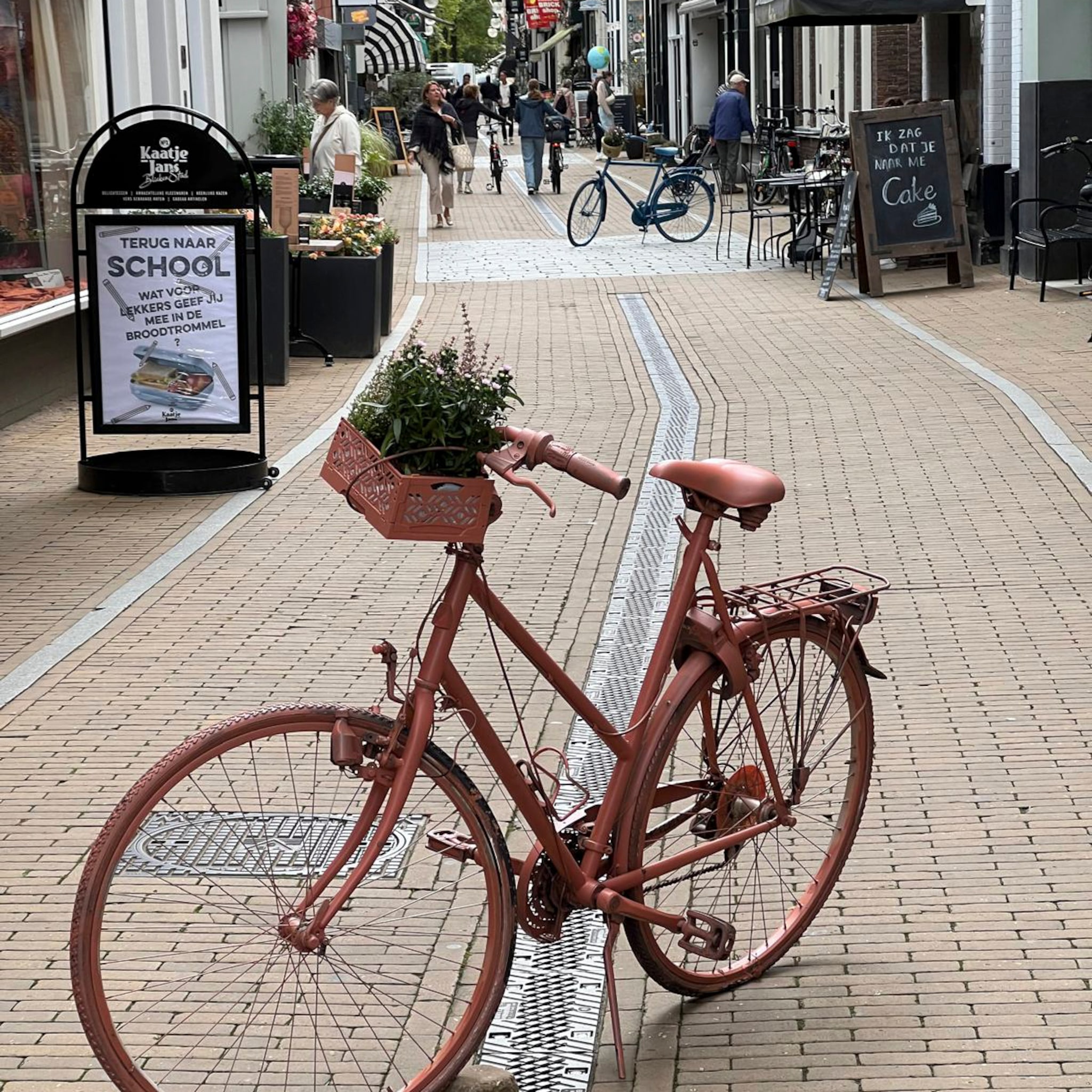 overlast ondernemers winkelstraat fatbikes fietsen skinny bikes