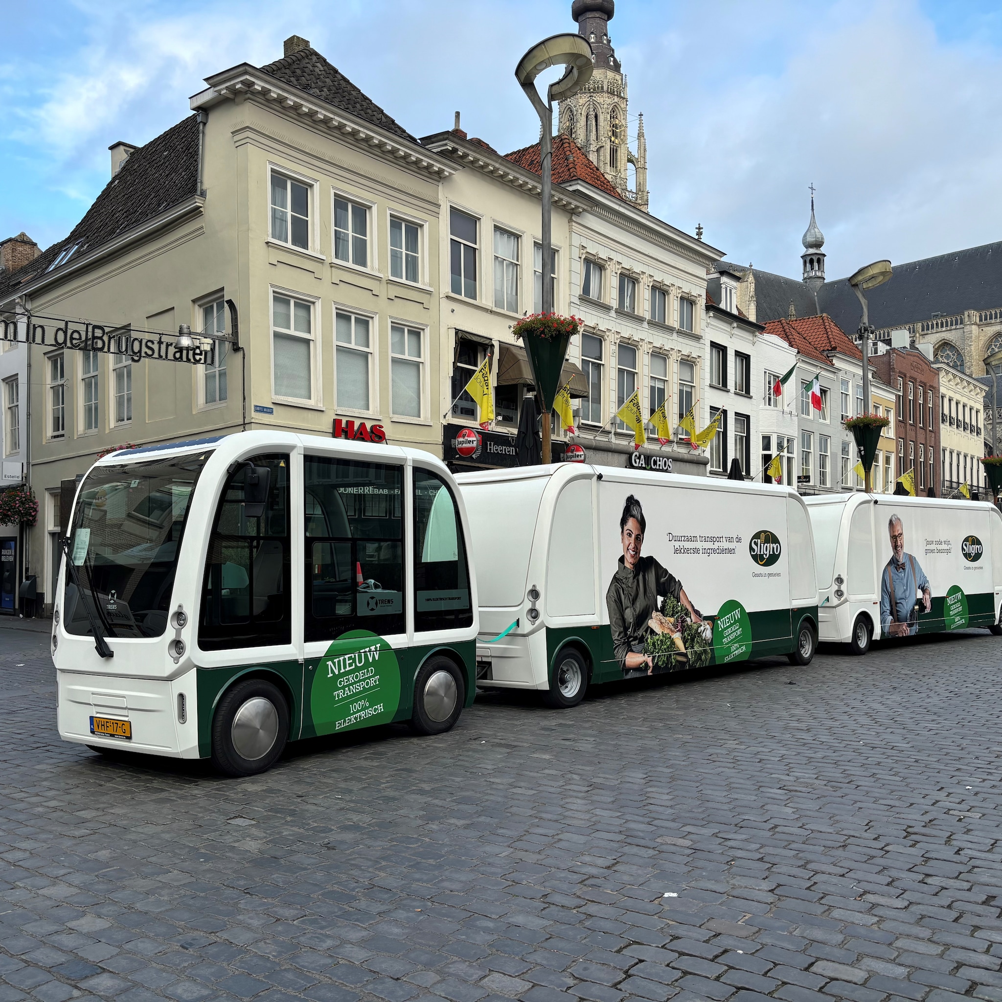 duurzaam milieu trein bevoorrading zero emissie breda sligro