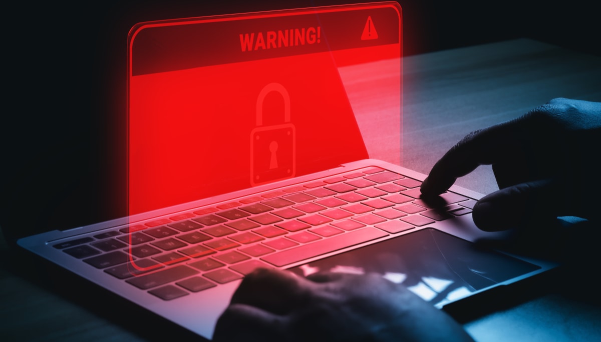Gehackte laptop Shutterstock