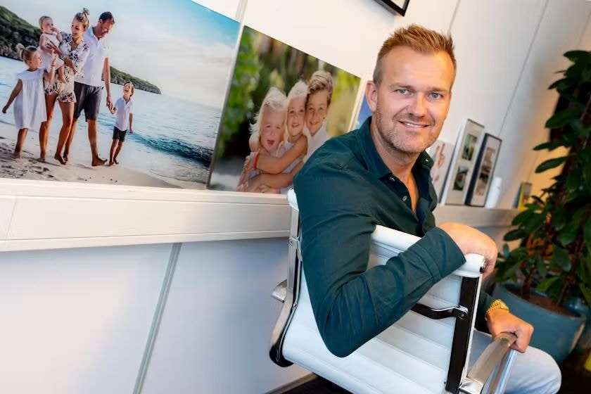 Marwin Melis, eigenaar van familiebedrijf Melis. Foto: Melis