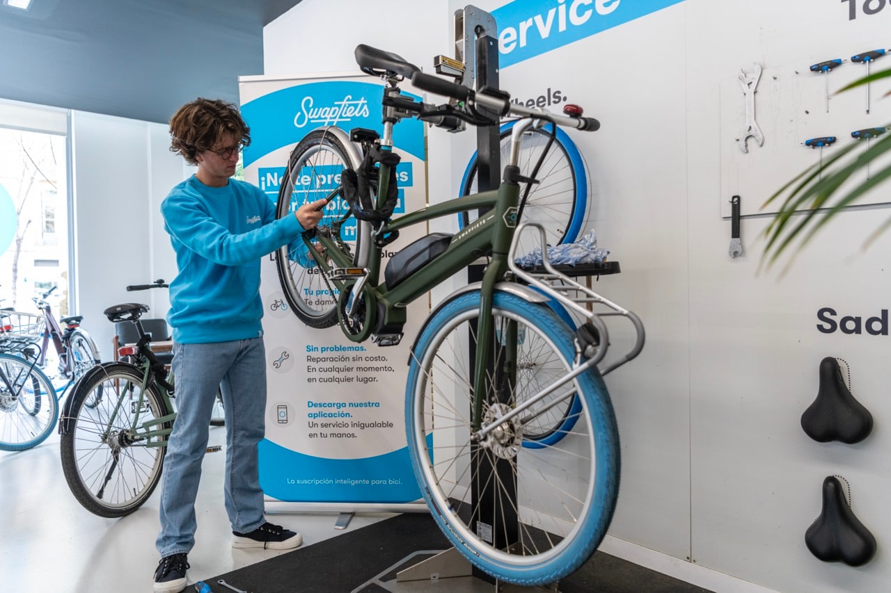 Swapfiets houdt reparatiesnelheid hoog met SAP en Aiden. Beeld: Marc Reyes
