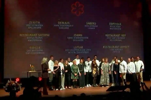 De Nederlandse winnaars van hun eerste Michelinster. Drie van deze restaurants zitten in Brabant De winnaars van hun eerste Michelinster. Foto: Michelin.