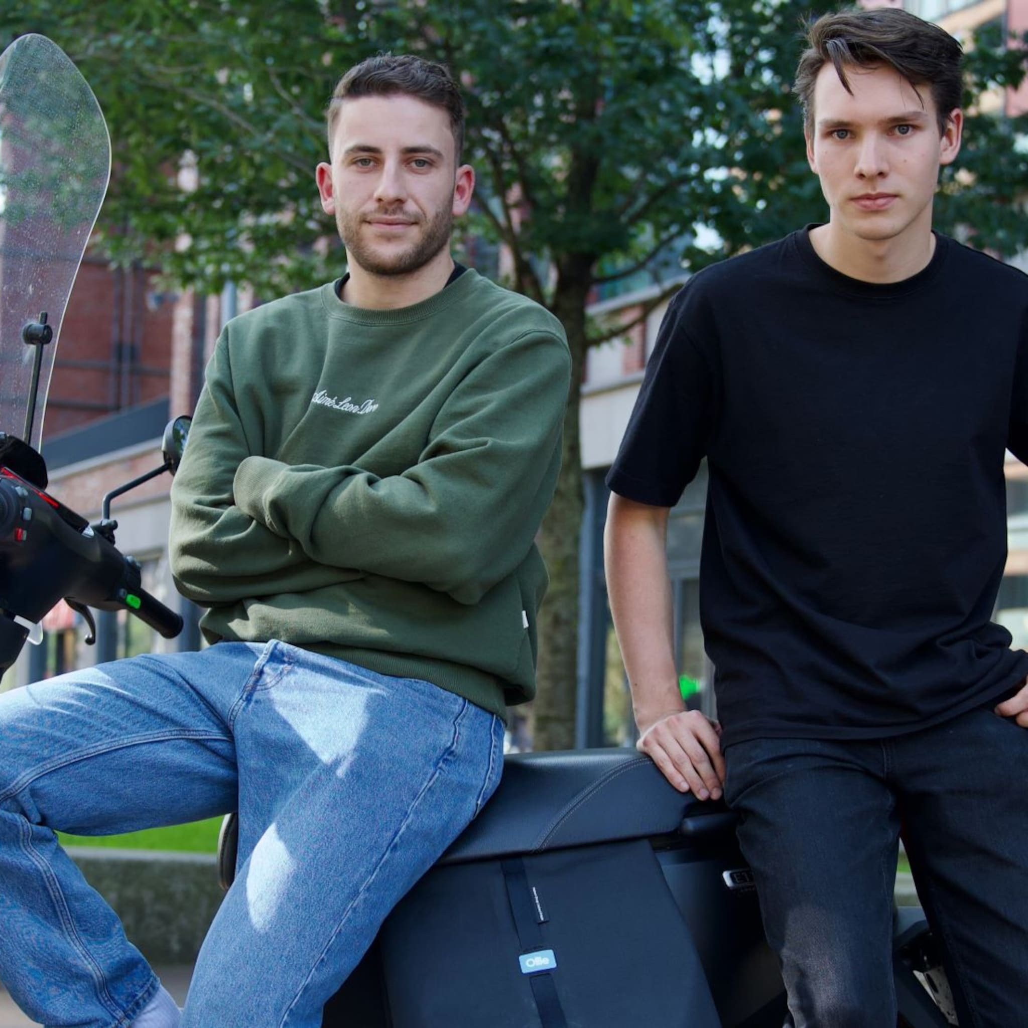 ollie hemtas scooters startup diefstal bob klatser dion hoogendam