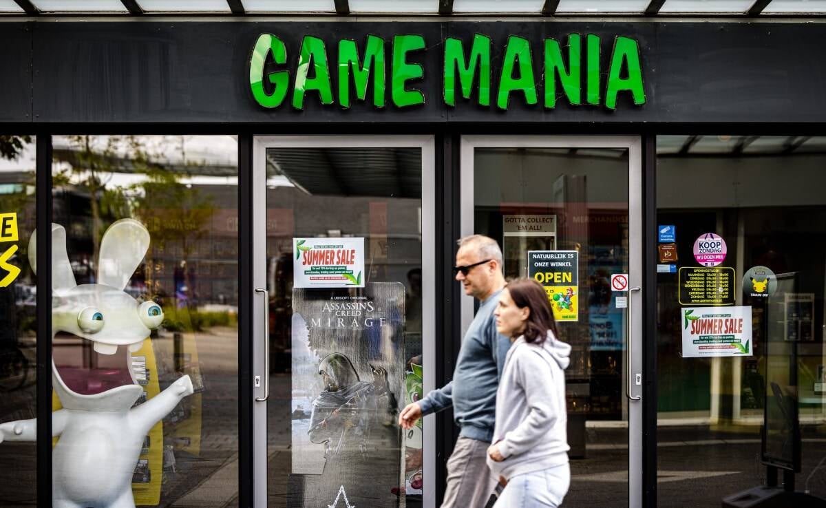 Game Mania Game Mania ging in september failliet. Foto: ANP