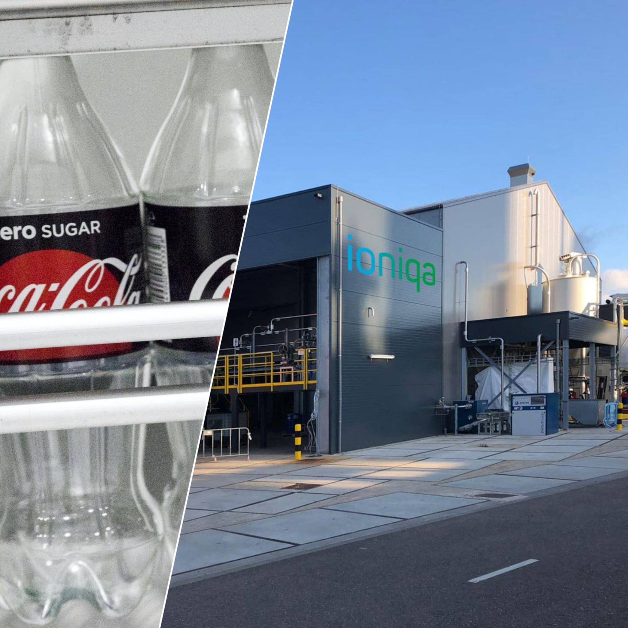 faillissement ioniqa pet plastic interesse coca cola unilever